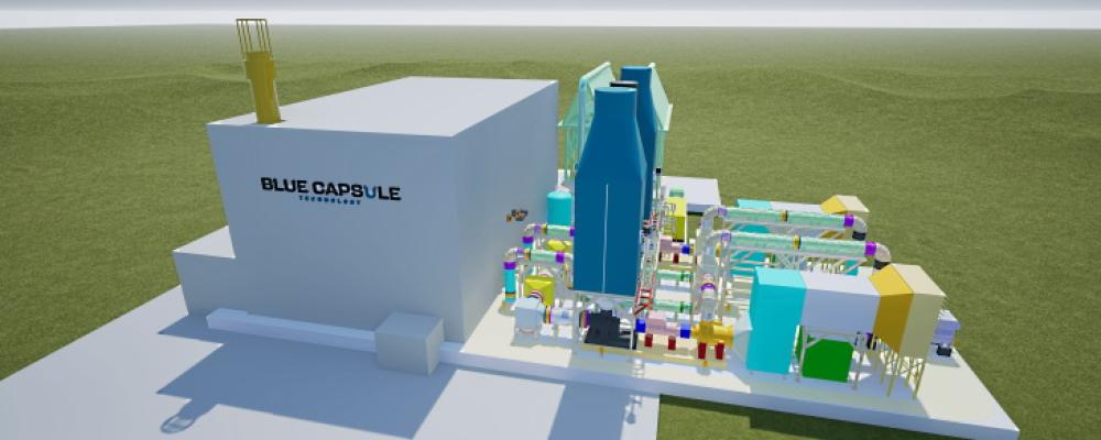 En Blue Capsule-anläggning för slutanvändare. Bild: Blue Capsule