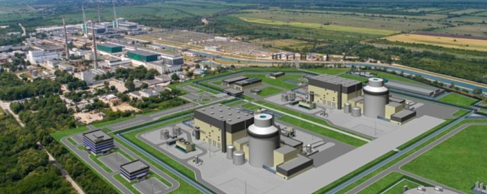 Så kan de två nya AP1000-reaktorerna komma att se ut vid bulgariska Kozloduy. Bild: Westinghouse