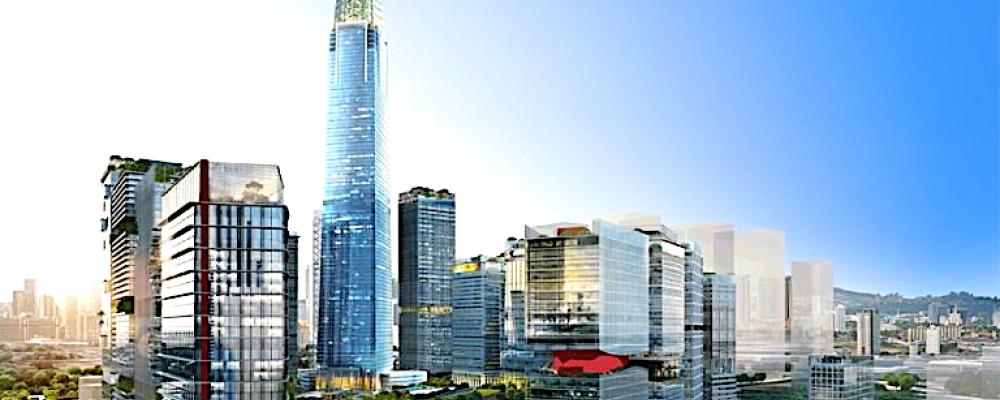 Kinesisk byggstil idag. Foto: China State Construction Engineering Corp’s