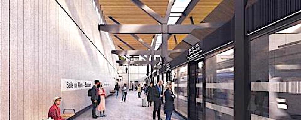 När linjen tas i drift ska förarlösa tåg gå var tredje minut under rusningstid. Bild: Metrolink Consortium