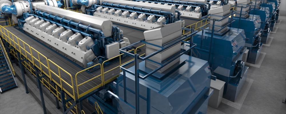 Bolaget har tidigare betonat att flexibla gasmotorer kan fungera som komplement till väderberoende elproduktion och bidra till att stabilisera elsystem med stora mängder vind- och solkraft. Foto: Wärtsilä