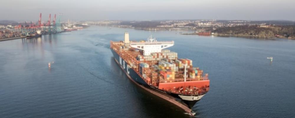 Utbyggnaden av Göteborgs hamn stöttas med med 850 miljoner kronor. Foto: European Investment Bank