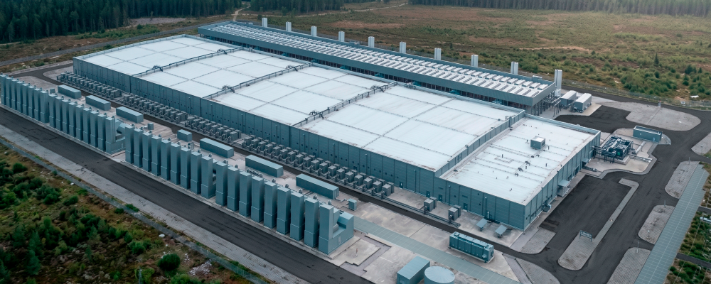Google inleder bygget av sitt första svenska datacenter. Fotokredd: Felix Frank.