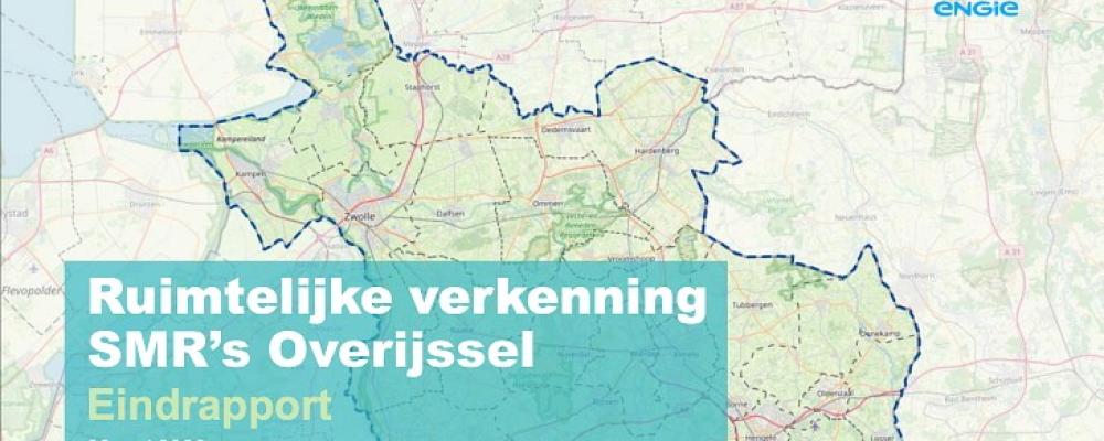 Nederländska provinsen Overijssel. Provinsen planerar nu ytterligare utredningar. Bland annat ska frågor kring allmänhetens acceptans och hur SMR-tekniken kan integreras i det regionala elsystemet analyseras närmare. Bild: Tractebel
