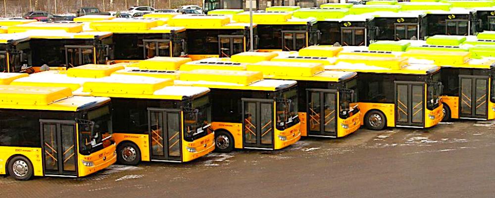 Elektriskt drivna bussar i Köpenhamn. Foto: Keolis