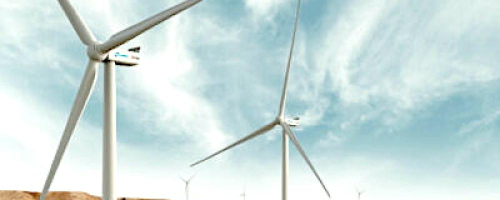 Nordex visualisering av företagets vindprojekt i USA. Bild: Nordex