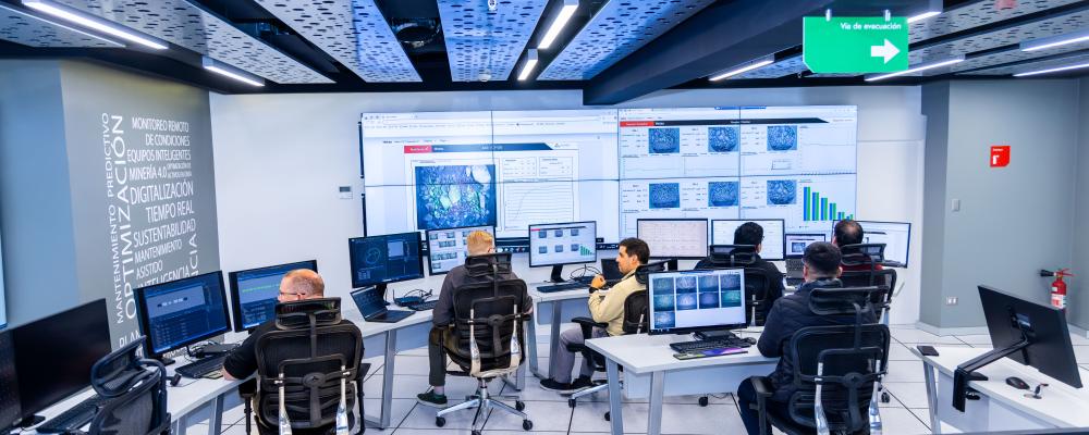 Data-driven Condition Monitoring enables early detection of equipment related issues and failures through continuous remote monitoring.  Photo: Metso