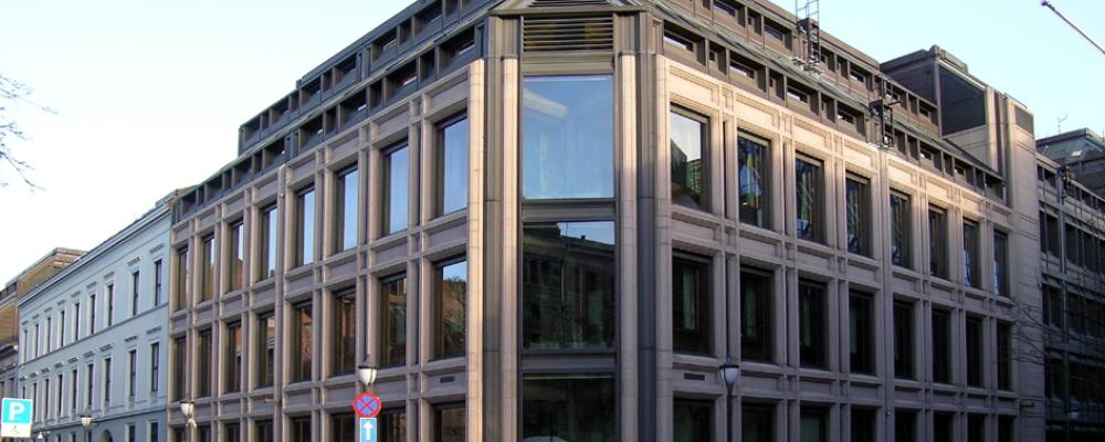 Norges Bank i Oslo. Symbolbild. Wikipedia Commons Lic. Kredit. Mahlum