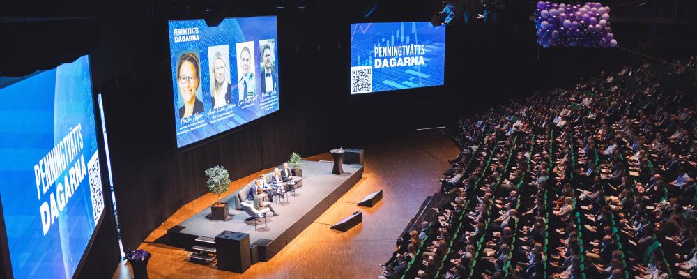 Från Penningtvättsdagarna Foto: HMG