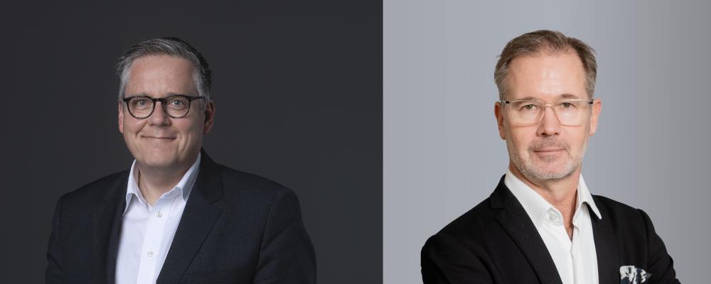 Peter Hellström och Mikael Lagström. Foto: DNV