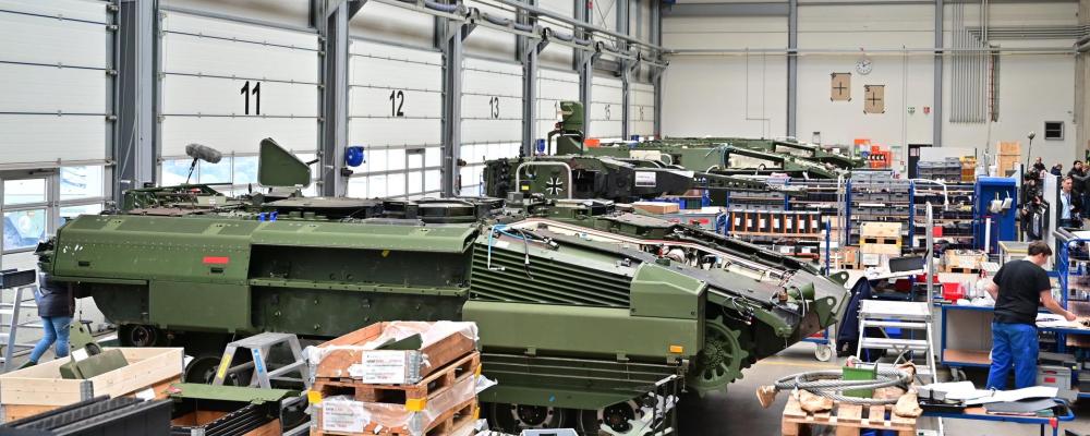 Rheinmetall continues to invest heavily in expanding production capacity for propellants, ammunition and drone systems. Photo: Rheinmetall