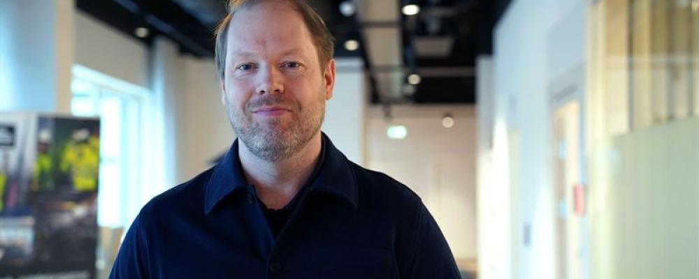 Robin Eriksson. Pressbild: Veidekke