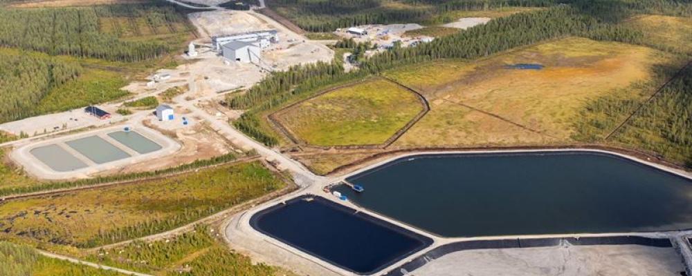 Sotkamo Silvers gruva i östra Finland. Foto: Sotkamo Silver AB