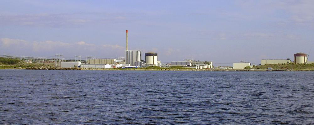 Ringhals kärnkraftverk från havet. Foto: Green Yoshi/Wikimedia Commons/