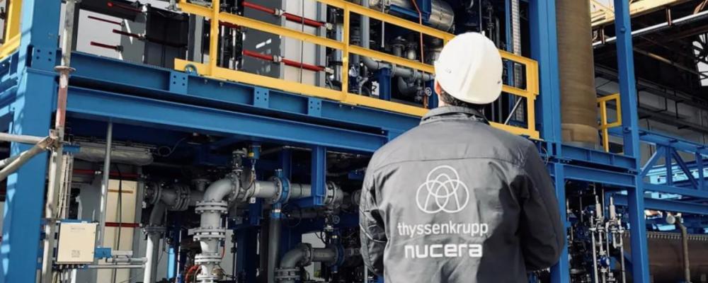 Thyssenkrupp Nucera försöker nu efterlikna framgångarna inom sitt klor-alkaliområde där serviceavtal står för omkring hälften av omsättningen. Foto: Thyssenkrupp Nucera