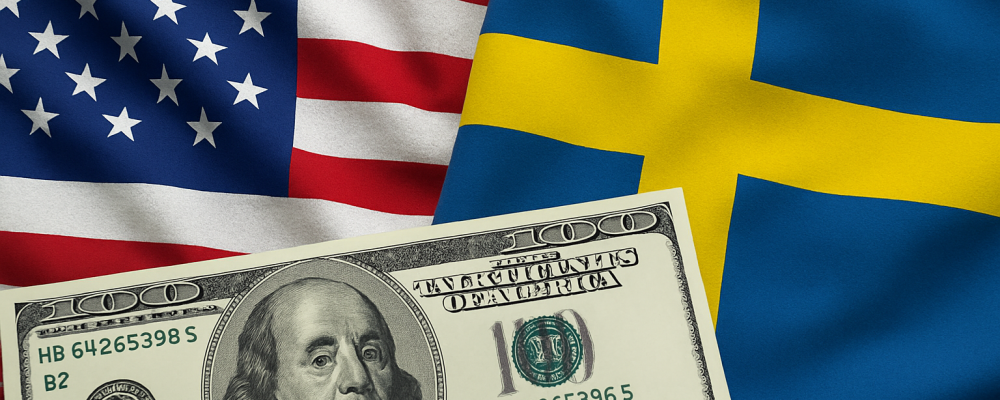 En ny analys från Kommerskollegium visar att Sveriges export och import till USA kan minska med omkring 9 respektive 17 procent om de införda och planerade tilläggstullarna blir bestående. Bild: Arkivbild