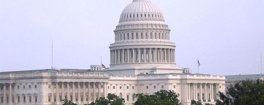 Capitolium, amerikanska politikens samlingsplats för representanthuset och senaten i Washington DC. Foto: Creative Commons Lic. Kredit: Proulain