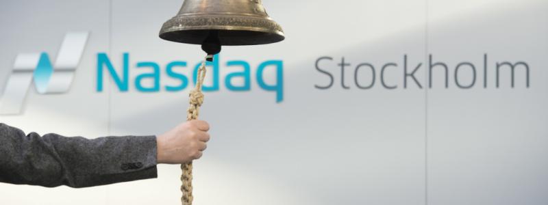 Fredrik Sandberg/TT: Stockholmsbörsen låg plus när börsklockan ringde för stängning på tisdagen. Arkivbild.
