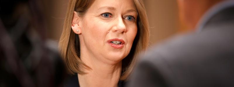 Frederik Ringnes NTB/TT: Räntebesked från den norska centralbanken Norges Bank, med chefen Ida Wolden Bache. Arkivbild