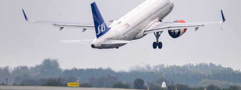 Johan Nilsson/TT: Fler passagerare för SAS i januari. Arkivbild.