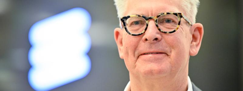 Henrik Montgomery/TT: Ericsson återfanns i toppen på OMXS30-listan. På bilden bolagets vd Börje Ekholm.