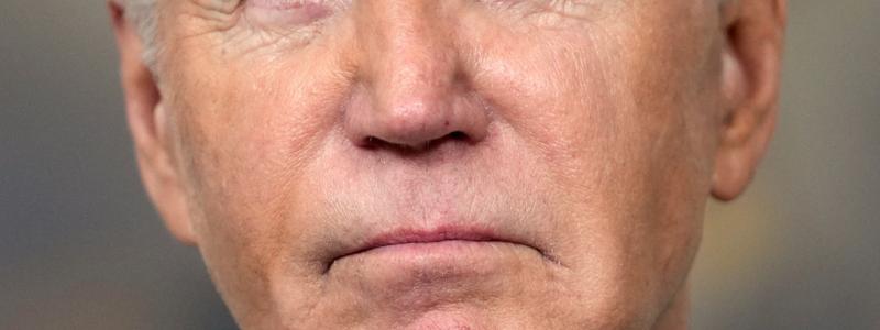 Evan Vucci/AP/TT: USA:s president Joe Biden i Vita huset. Arkivbild.