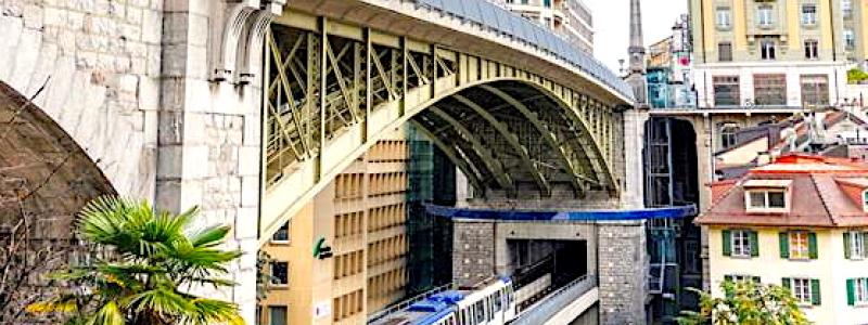 M2-linjen är ryggraden i kollektivtrafiken i Lausanne och används dagligen av ett stort antal resenärer. Genom moderniseringen ska kapaciteten öka utan att infrastrukturen behöver byggas ut i samma omfattning. Foto: Alstom