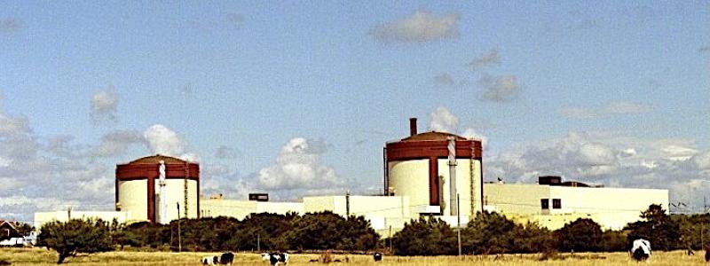 Ringhals kärnkraftverk på Väröhalvön, där Videberg Kraft AB vill bygga nya reaktorer med statligt stöd. Foto: Wikipedia Commons Lic. Kredit: Tubaist