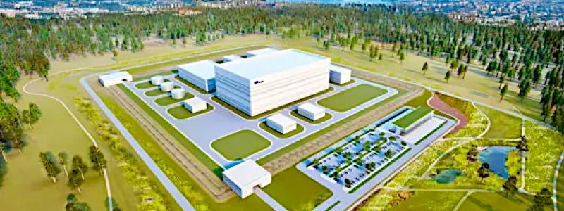 Illustration av en möjlig SMR-reaktor. Bild: Helen