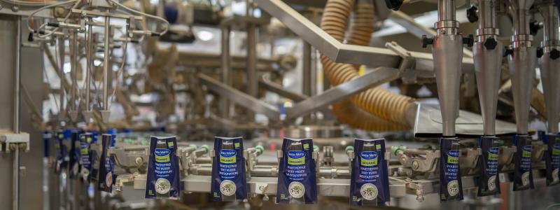 Avvecklingen berör 95 medarbetare i fabriken. Foto: Paulig