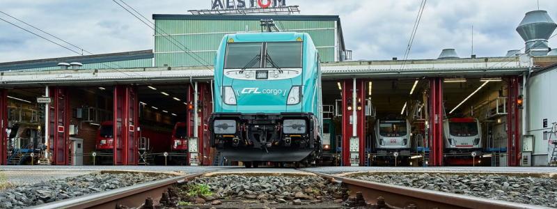 Alstom erbjuder plattformen Traxx Universal™, en fyr-axlig elektrisk lokmodell anpassad för både nationella och gränsöverskridande transporter. Foto: Alstom