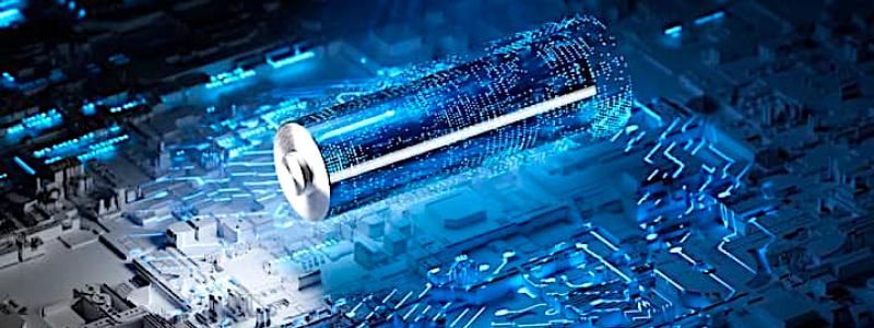 Genombrott i batteriforskningen: Natriumbatterier i sin naturliga hydratform visar sig kunna både lagra mer energi och rena havsvatten. Foto: University of Surrey.