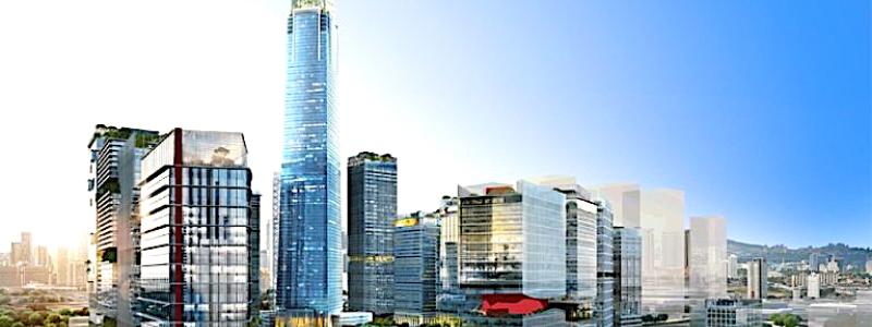 Kinesisk byggstil idag. Foto: China State Construction Engineering Corp’s