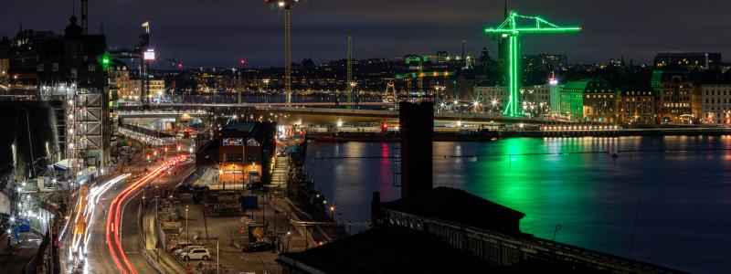 Slussen, Stadsgårdsleden, Stockholm 2022. Foto: Håkon Grimstad