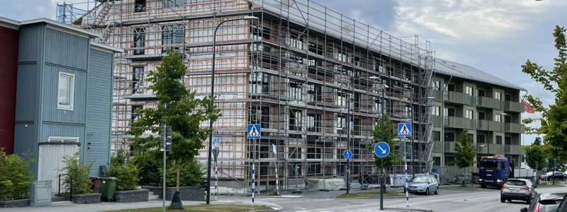 Sveatorget i Barkarbystaden.