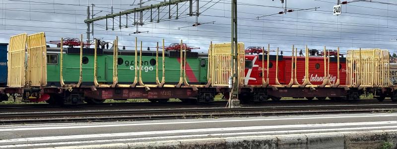 Järnvägstransporter står för en betydande del av industrins långväga godstransporter, men påverkas i dag av kapacitetsbrist och ökade transporttider. Foto: Stina Wickenberg