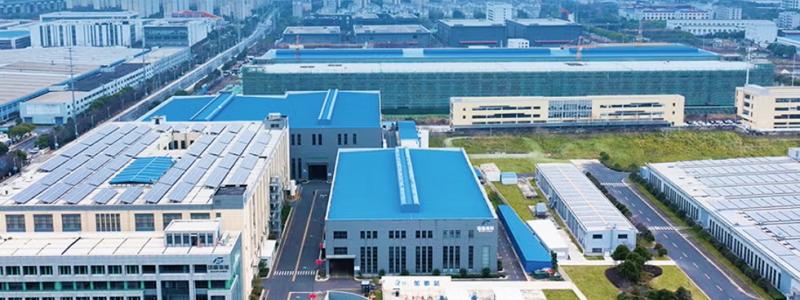 Guofus tillverkningsanläggning i Zhangjiagang. Foto: Guofu HEE