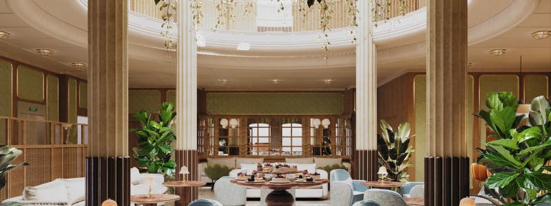 hotel_kamp_lobby Strawberry Finland
Pressbild  Archer Humphryes Architects