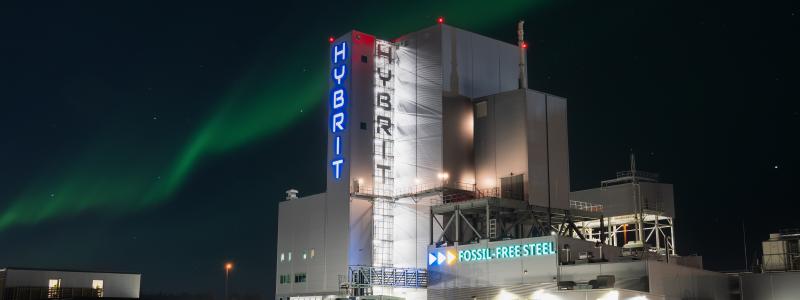 Hybrits pilotanläggning i Luleå. Bild: SSAB