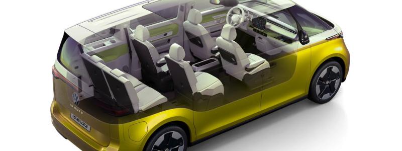 Volkswagen bekräftar att exporten till USA av ID.Buzz, som tillverkas i Hannover, har pausats – inte av tekniska skäl, utan på grund av att affären inte längre är lönsam med de nya importavgifterna. Foto: Volkswagen