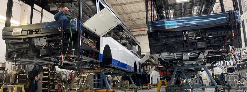 Det nya testcentret är integrerat i den befintliga fabriken i Vysoké Mýto, som är Iveco Bus största tillverkningsenhet. Foto: Iveco Bus