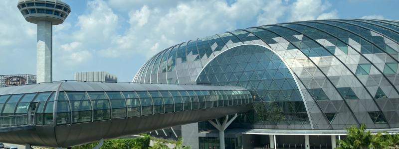 Singapore Changi Airport räknas ofta till världens mest prisbelönta flygplatser. Foto: Wikipedia Common Lic. Kredit: LN9267