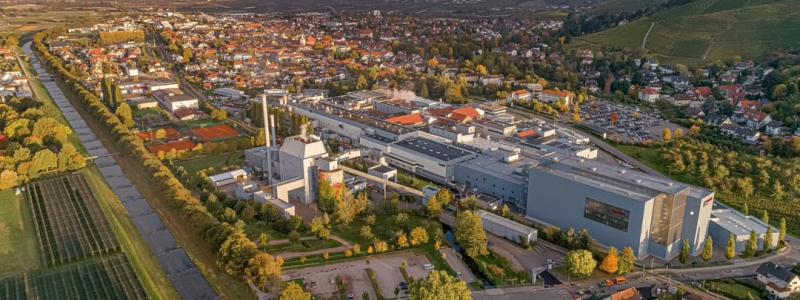 Koehlers huvudfabrik i Oberkirch: Familjeföretaget samarbetar med 20 startups. Foto: Koehler