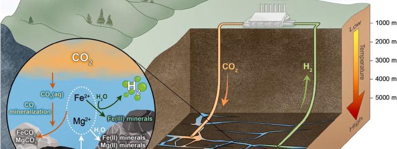 Ett diagram från studien som visar den ökade produktionen av geologiskt vätgas som kan uppnås genom injektion av CO₂. Foto: International Journal of Hydrogen Energy