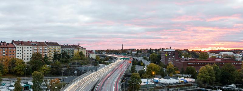 Essingeleden i Stockholm. Foto: jon flobrant/unsplash