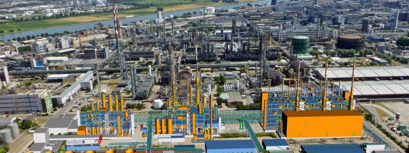 Acetylenanlage Ludwigshafen, Tyskland.