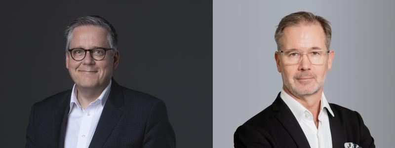 Peter Hellström och Mikael Lagström. Foto: DNV