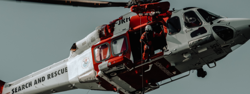 Alla Sjöfartsverkets fem helikopterbaser behålls. Fotograf/Källa: Julia Last