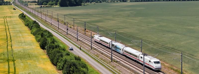Testtåg i Tyskland körde i 405 km/h mellan Erfurt och Leipzig. Foto: Deutsche Bahn AG / Oliver Lang