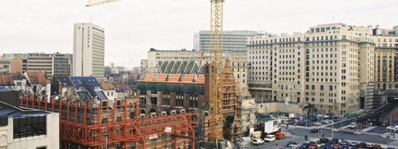 Renovering av Van Maerlant-klostret i närheten av Europaparlamentet i Bryssel.
Foto: Europeiska parlamentet